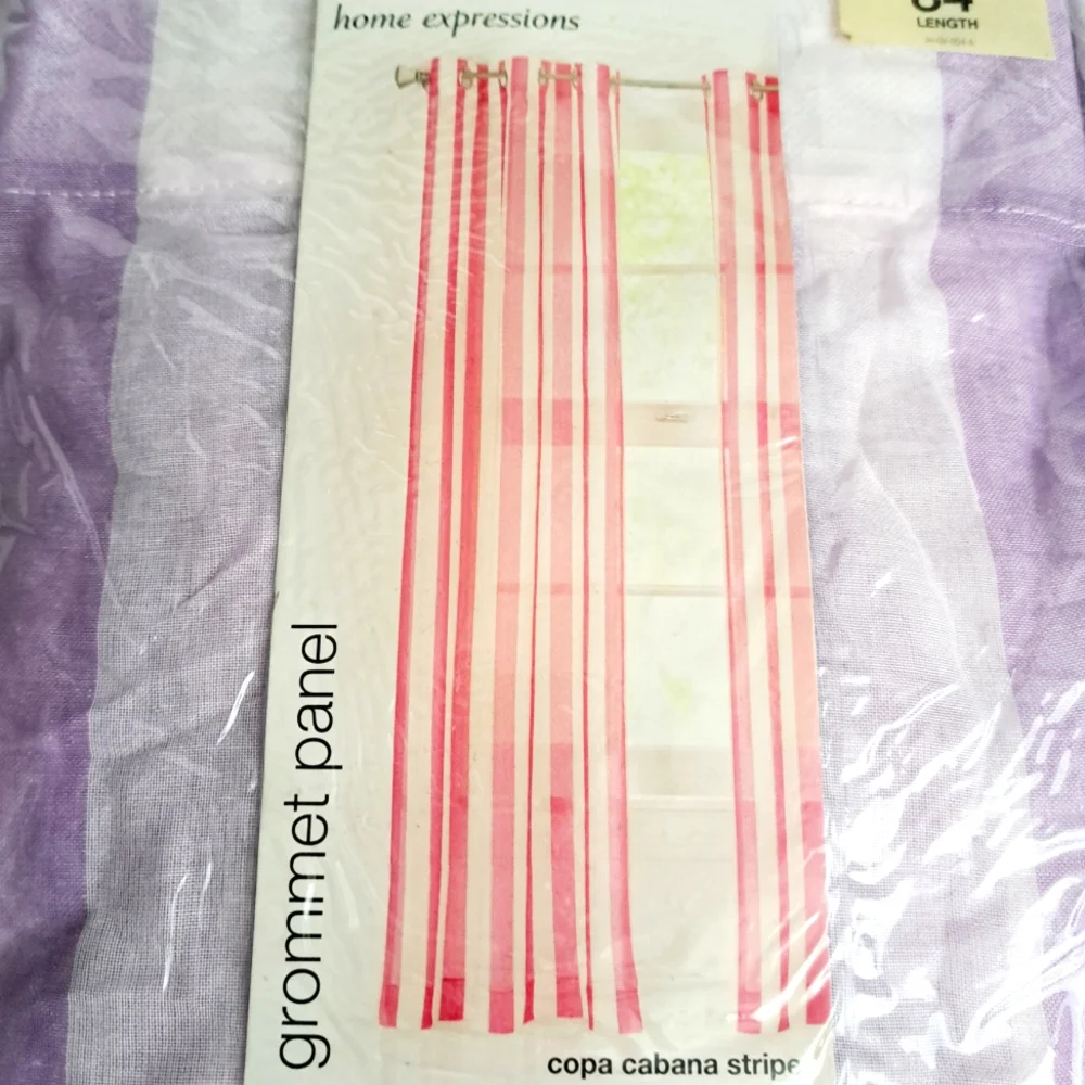 JC Penney Home Expressions Grommet Panel Purple